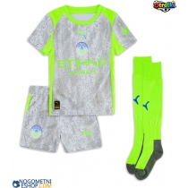 Otroški Nogometni dresi Manchester City Josko Gvardiol #24 Tretji 2025-26 Kratek Rokav (+ Kratke hlače)